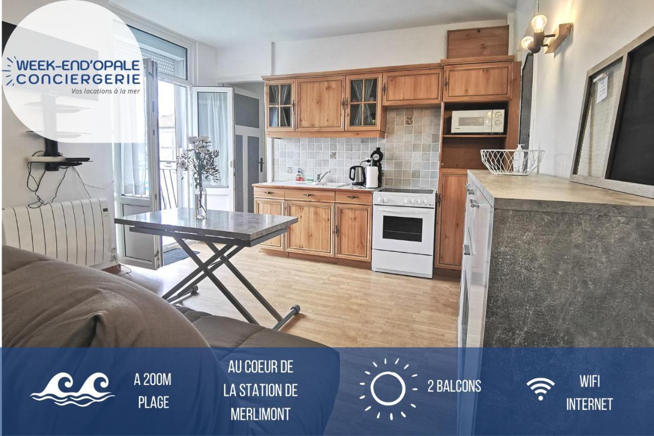 Appartement Le Bord De Plage Merlimont-Plage Esterno foto